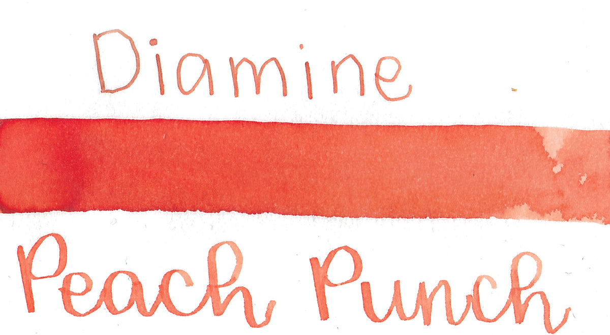 Diamine Red Edition Peach Punch