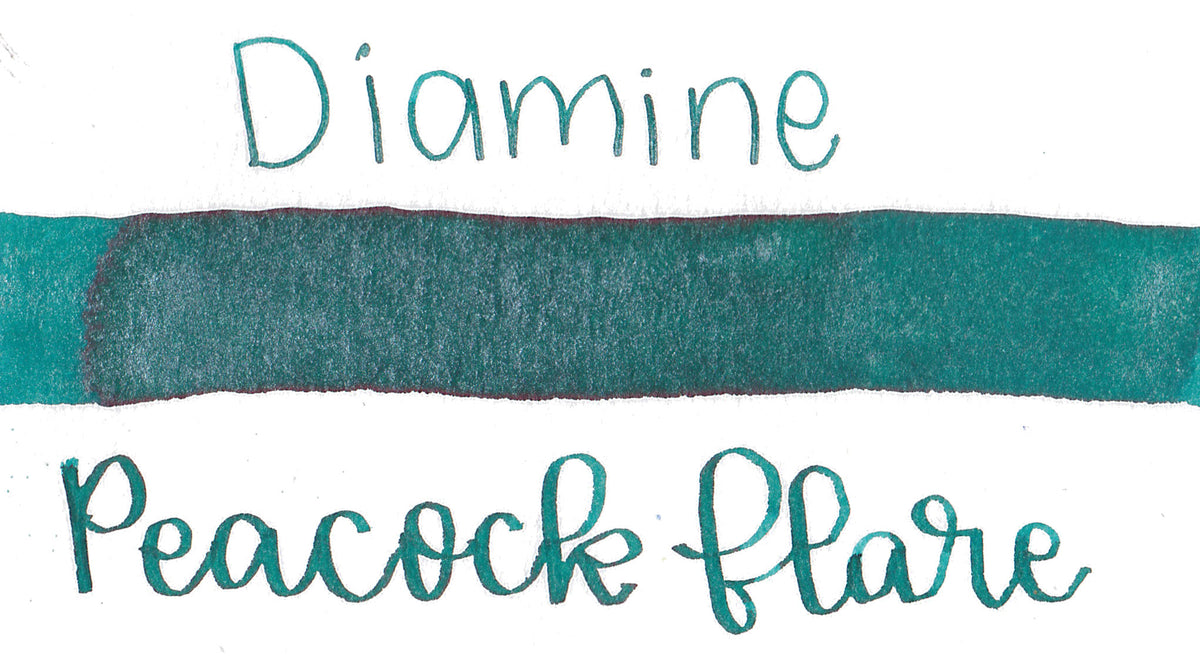 Diamine Shimmer-tastic Peacock Flare