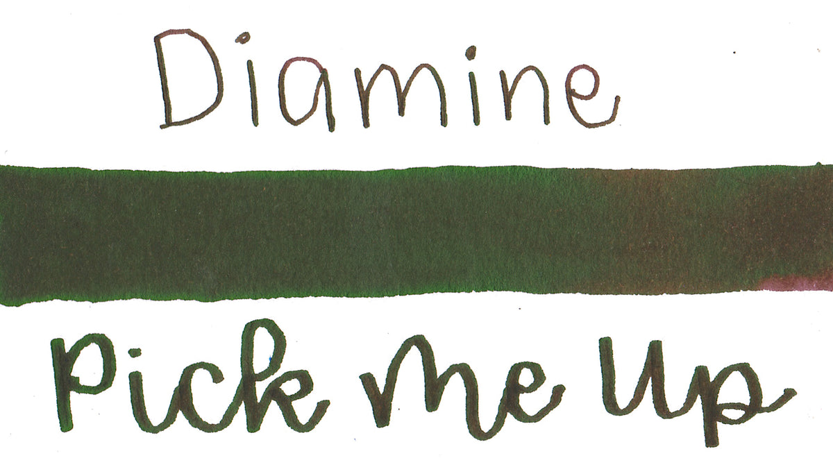 Diamine Green Edition Scented and Sheen Ink - Pick Me Up