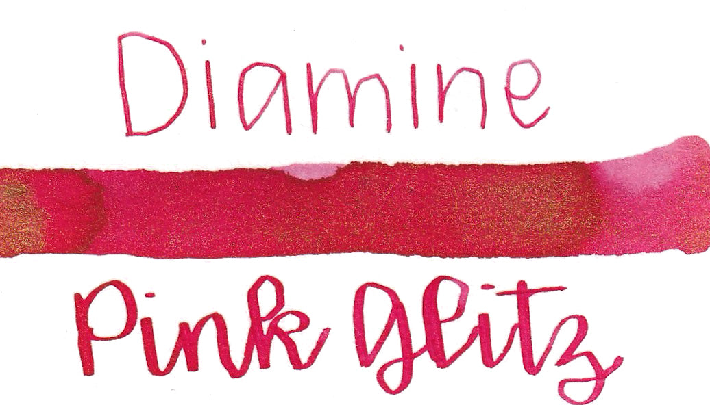 Diamine Shimmer-tastic Pink Glitz