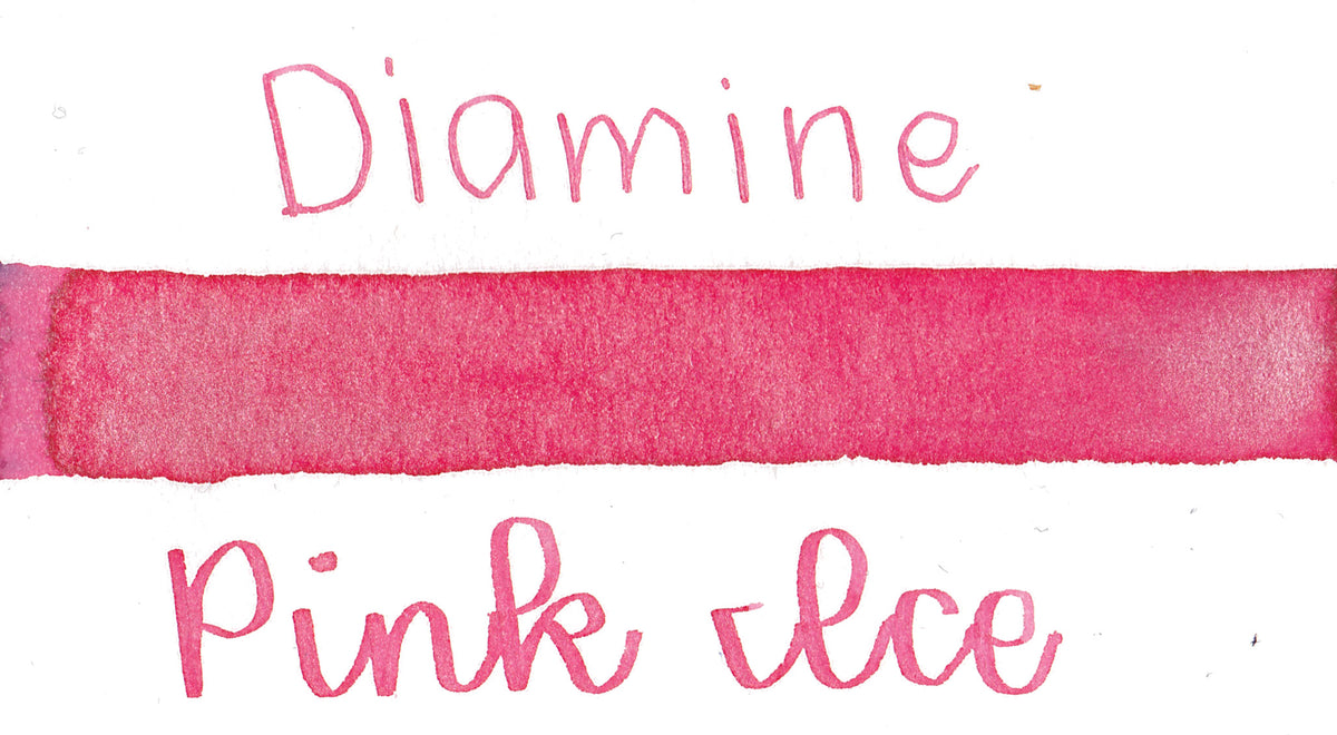 Diamine Red Edition Pink Ice Shimmer