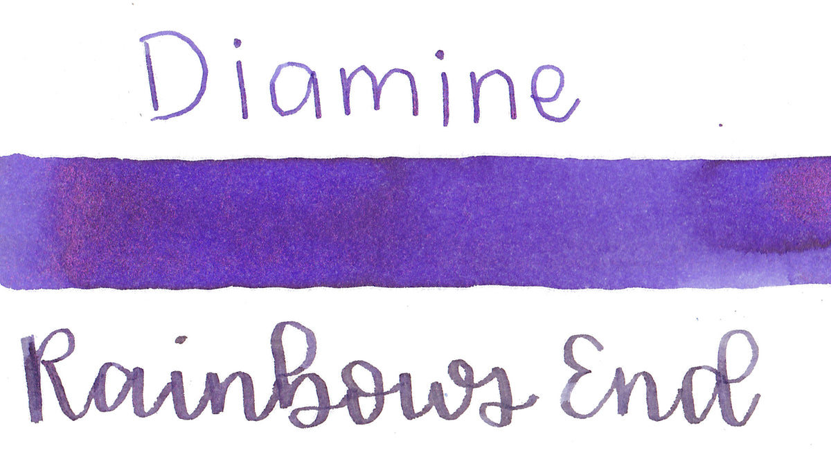 Diamine Purple Edition Chameleon Rainbows End