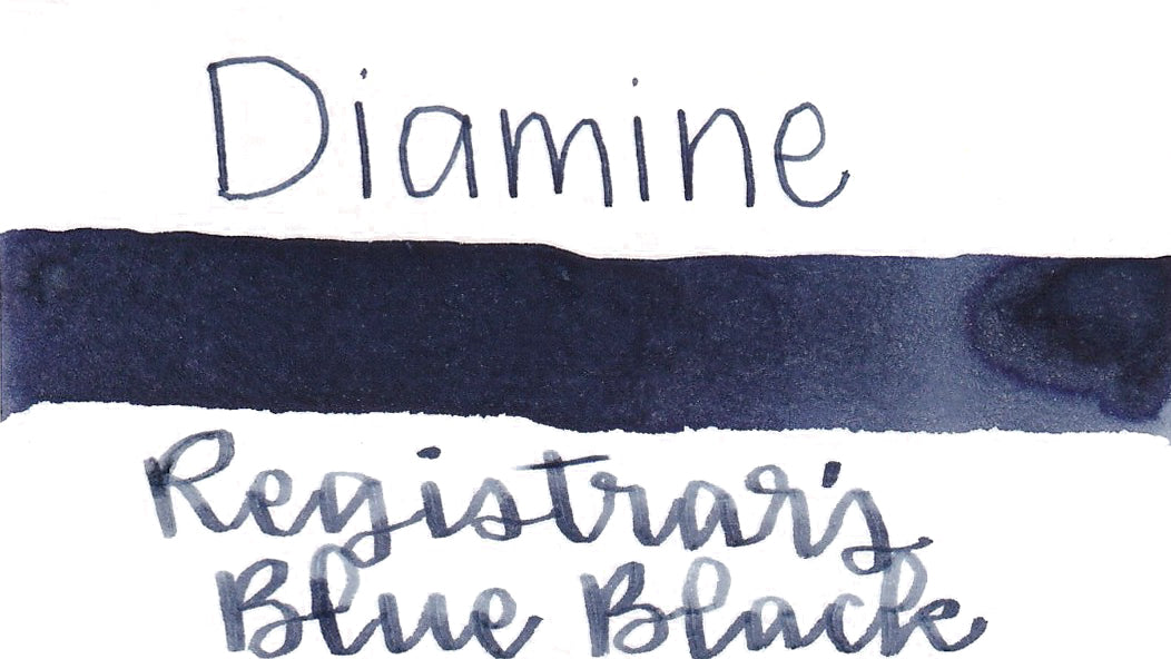 Diamine Archival Registrar's Blue Black