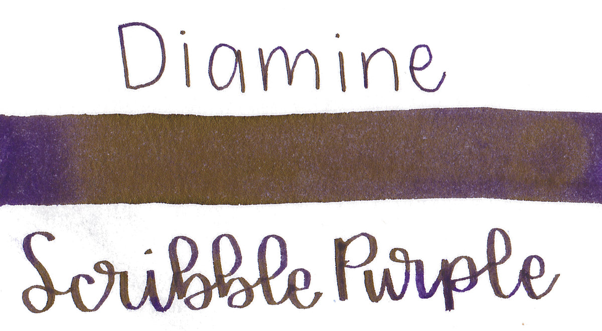 Diamine Scribble Purple