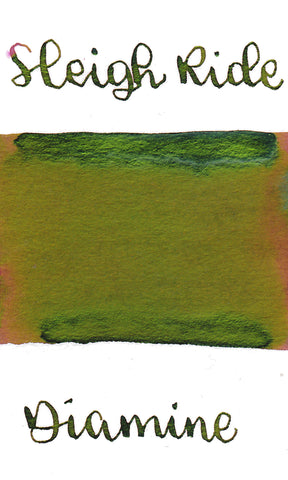 Diamine Black Edition Sleigh Ride Sheening Ink