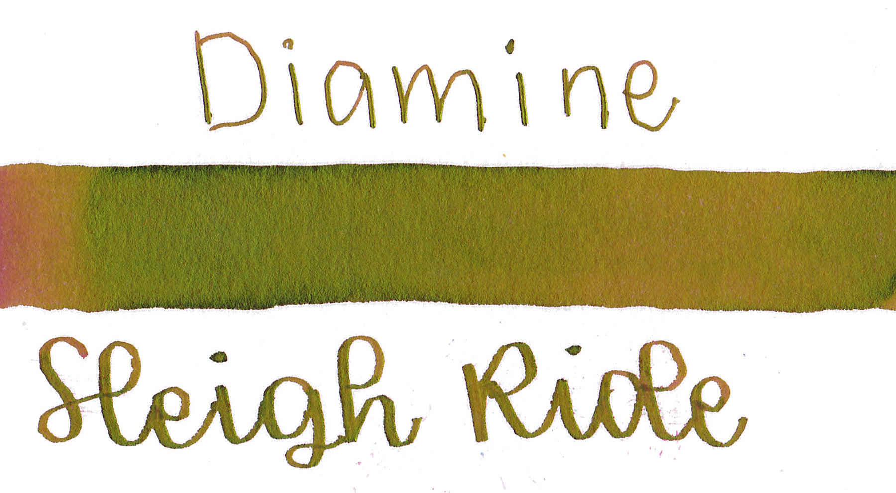 Diamine Black Edition Sleigh Ride Sheening Ink