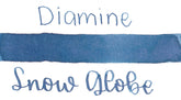 Diamine Black Edition Snow Globe Shimmer Ink