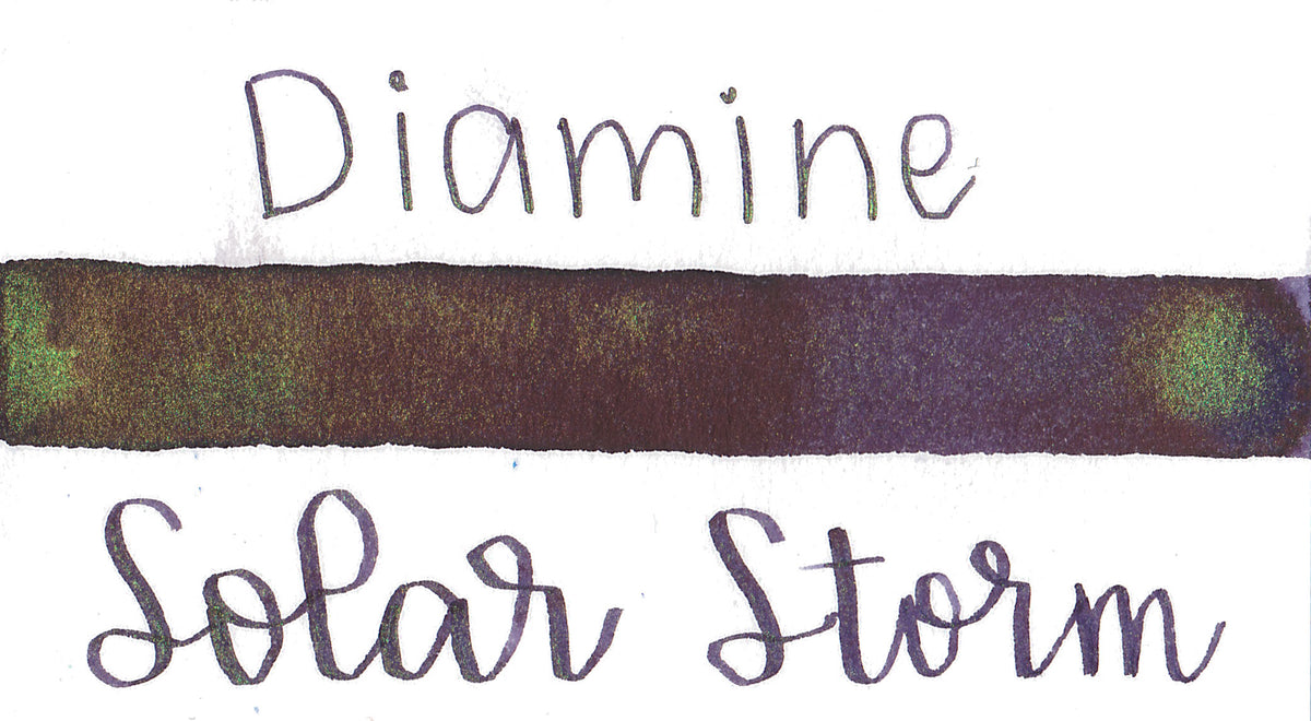 Diamine Green Edition Chameleon Ink - Solar Storm