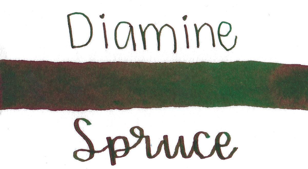 Diamine Green Edition Scented Ink - Spruce