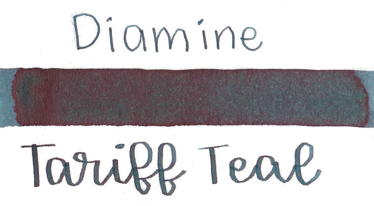 Diamine 160th Anniversary Tariff Teal