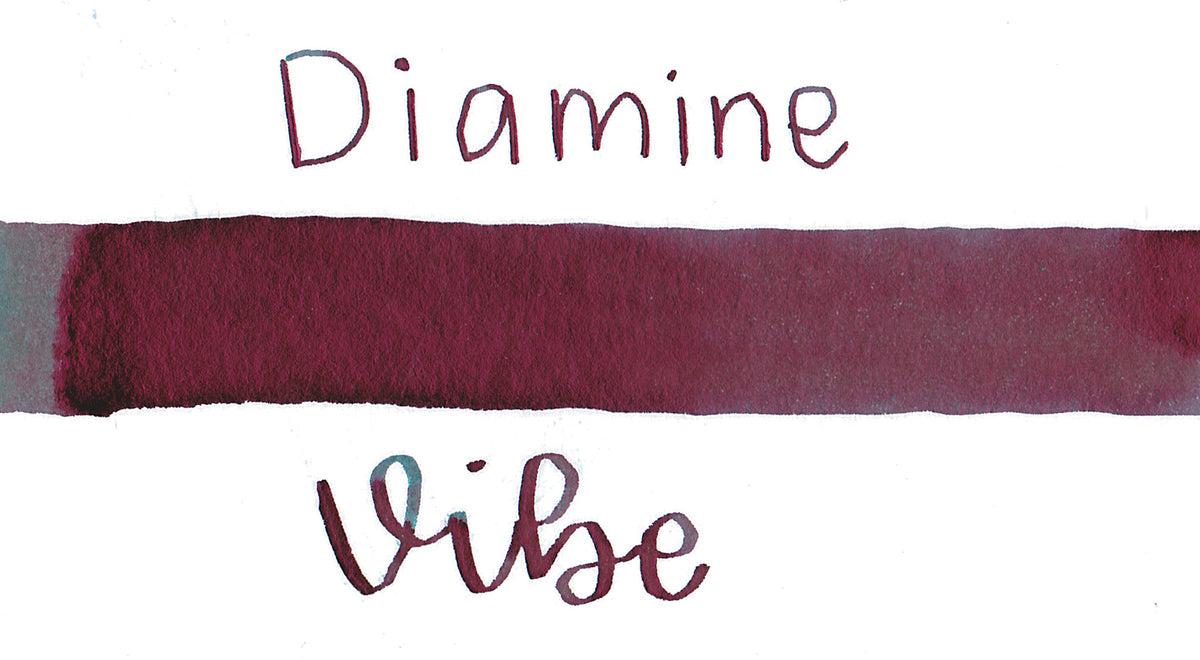 Diamine Black Edition Vibe Sheening Ink