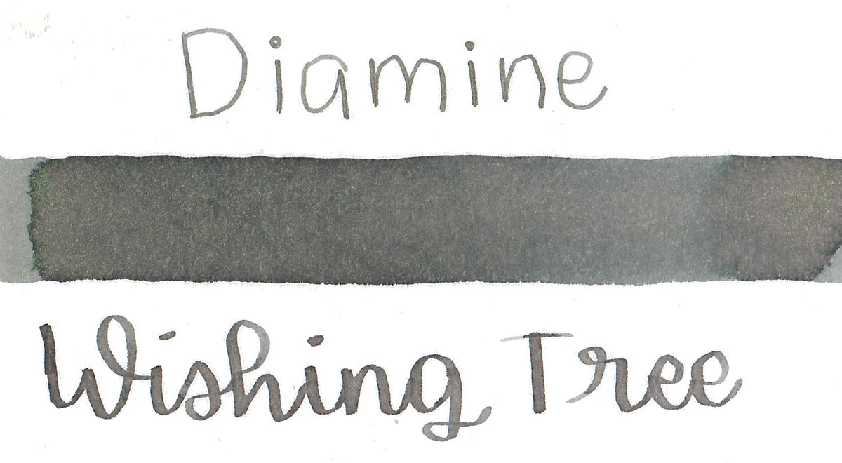 Diamine Black Edition Wishing Tree Shimmer Ink