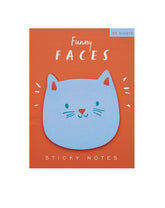 Girl of ALL WORK - Sticky Notes - Cat Funny Faces
