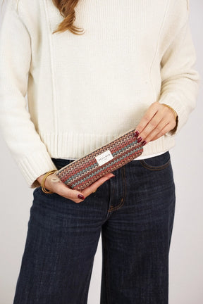 De La Mur Line US Inc. - Zigzag Jacquard Pencil Case - Multicolor