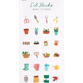 Girl of All Work - Washi Stickers - Gardening L'il Sticks