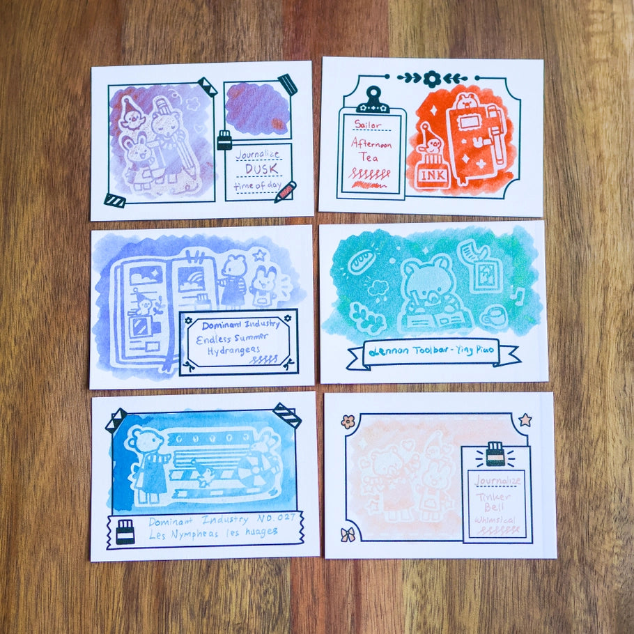 Thousand Skies - Little Journal Ink Swatch Card