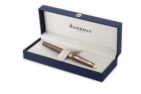 Waterman Hémisphère Fountain Pen - Copper Red with Gold Trim