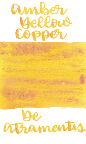 De Atramentis Pearlescent Amber Yellow Copper