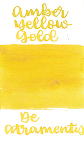 De Atramentis Pearlescent Amber Yellow Gold