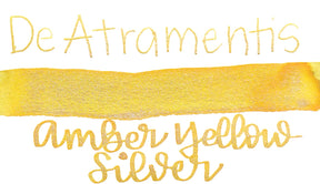 De Atramentis Pearlescent Amber Yellow Silver