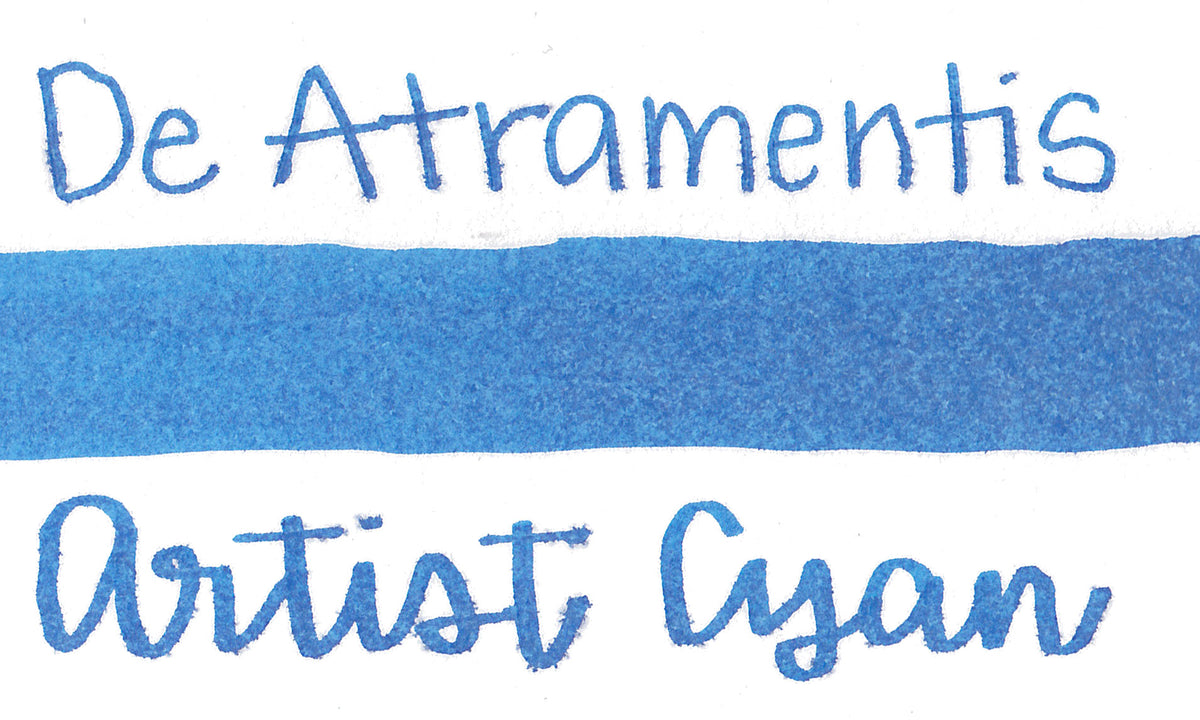 De Atramentis Artist Ink Cyan
