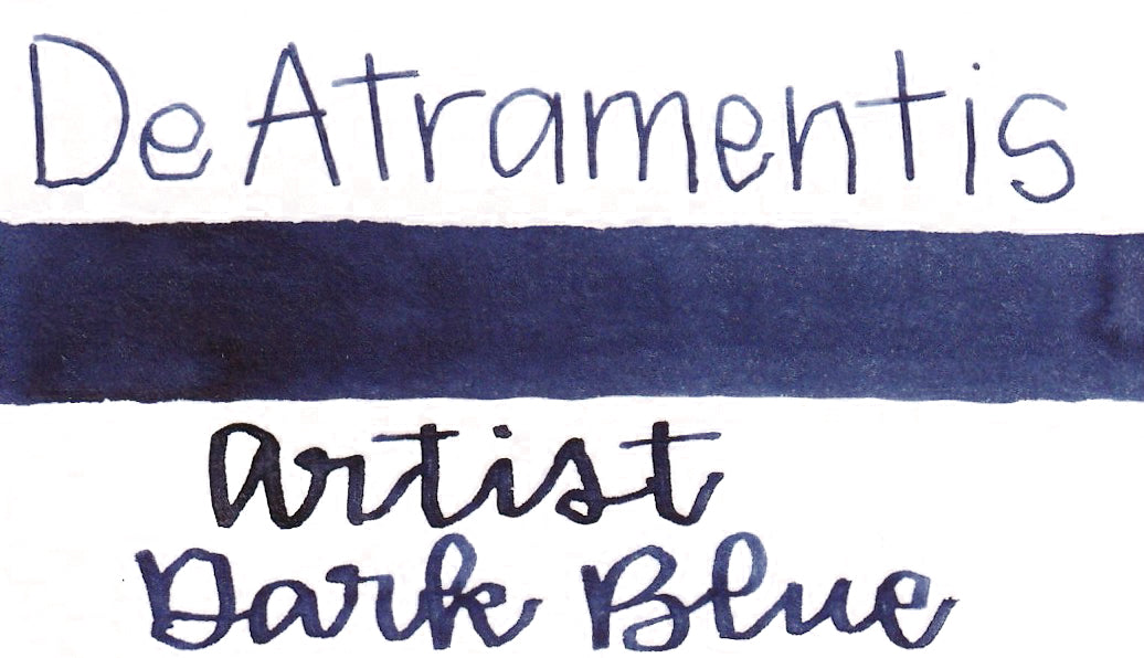 De Atramentis Artist Ink Dark Blue