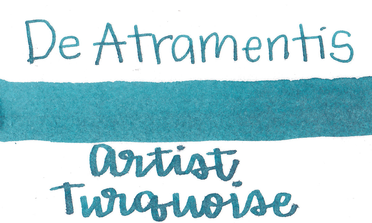 De Atramentis Artist Ink Turquoise