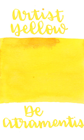 De Atramentis Artist Ink Yellow