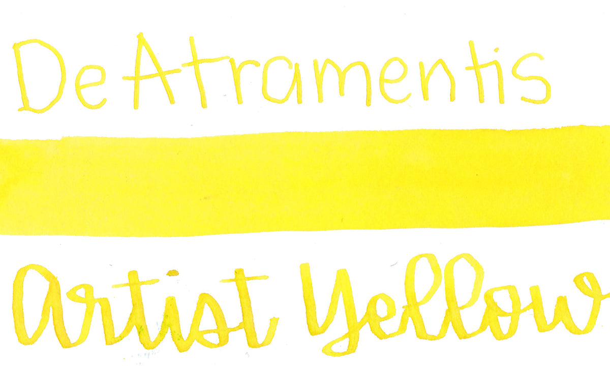 De Atramentis Artist Ink Yellow