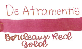 De Atramentis Pearlescent Bordeaux Red Gold