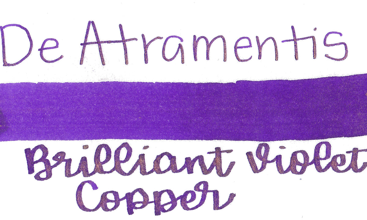 De Atramentis Pearlescent Brilliant Violet Copper