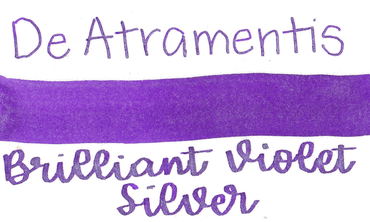 De Atramentis Pearlescent Brilliant Violet Silver