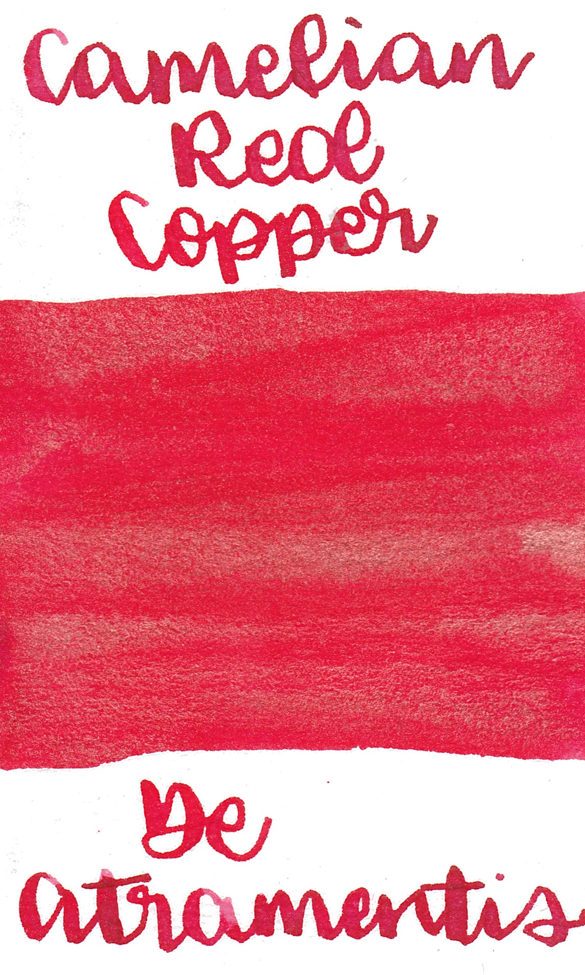 De Atramentis Pearlescent Camelien Red Copper