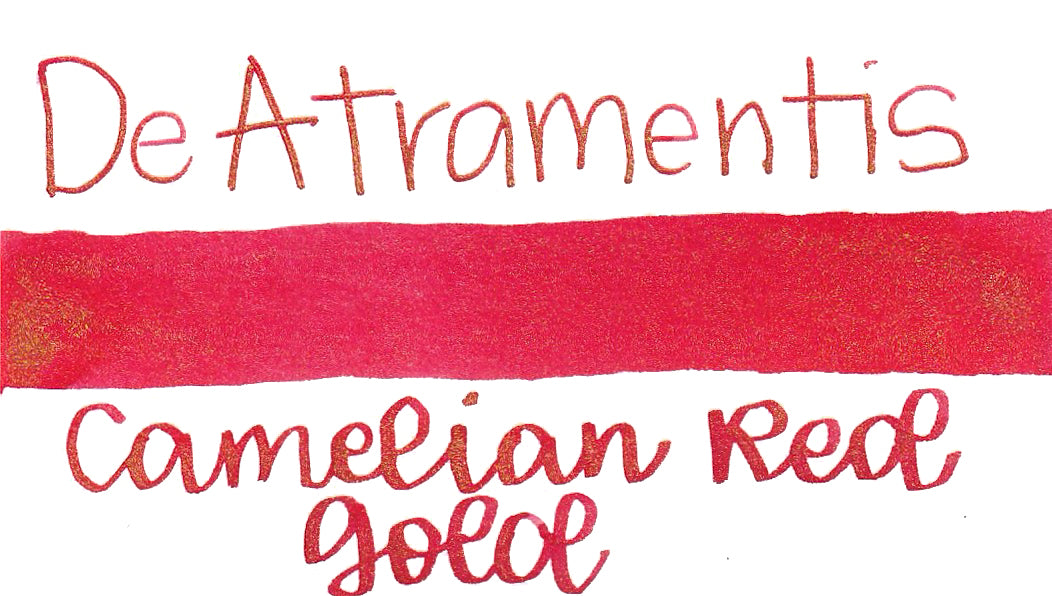 De Atramentis Pearlescent Camelien Red Gold
