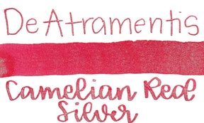 De Atramentis Pearlescent Camelien Red Silver