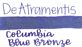 De Atramentis Pearlescent Columbia Blue Bronze