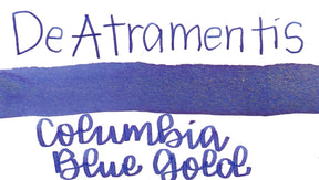 De Atramentis Pearlescent Columbia Blue Gold