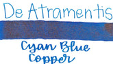 De Atramentis Pearlescent Cyan Blue Copper