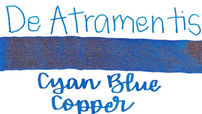 De Atramentis Pearlescent Cyan Blue Copper
