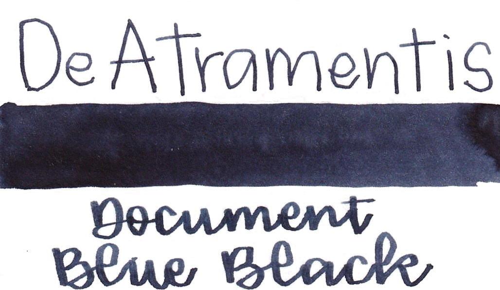 De Atramentis Document Ink Black-Blue