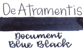 De Atramentis Document Ink Black-Blue