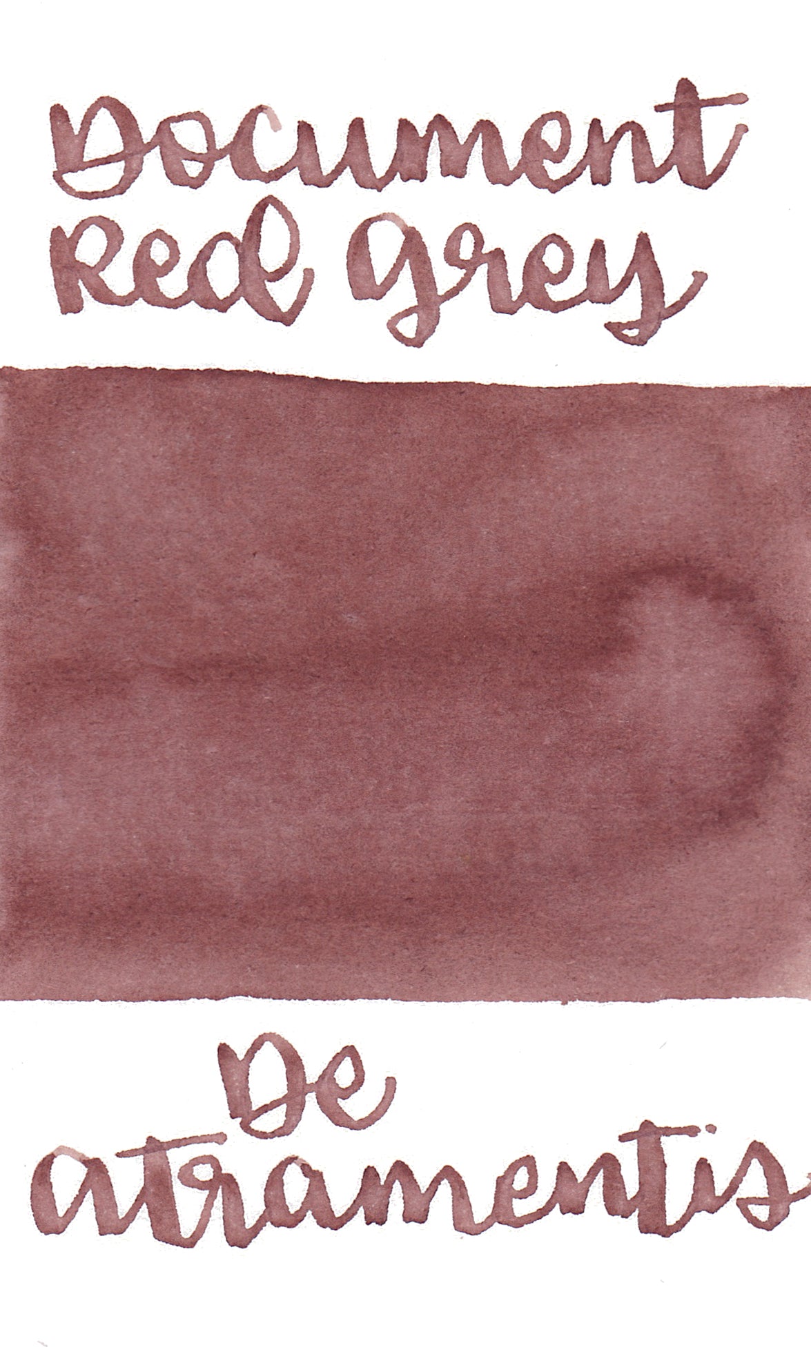 De Atramentis Document Ink Red Grey