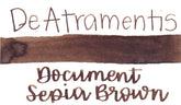 De Atramentis Document Ink Sepia Brown