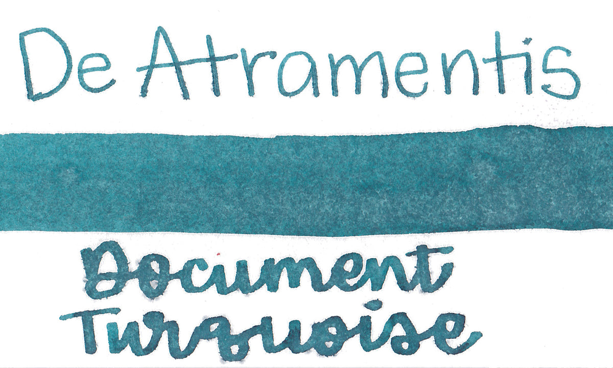 De Atramentis Document Ink Turquoise