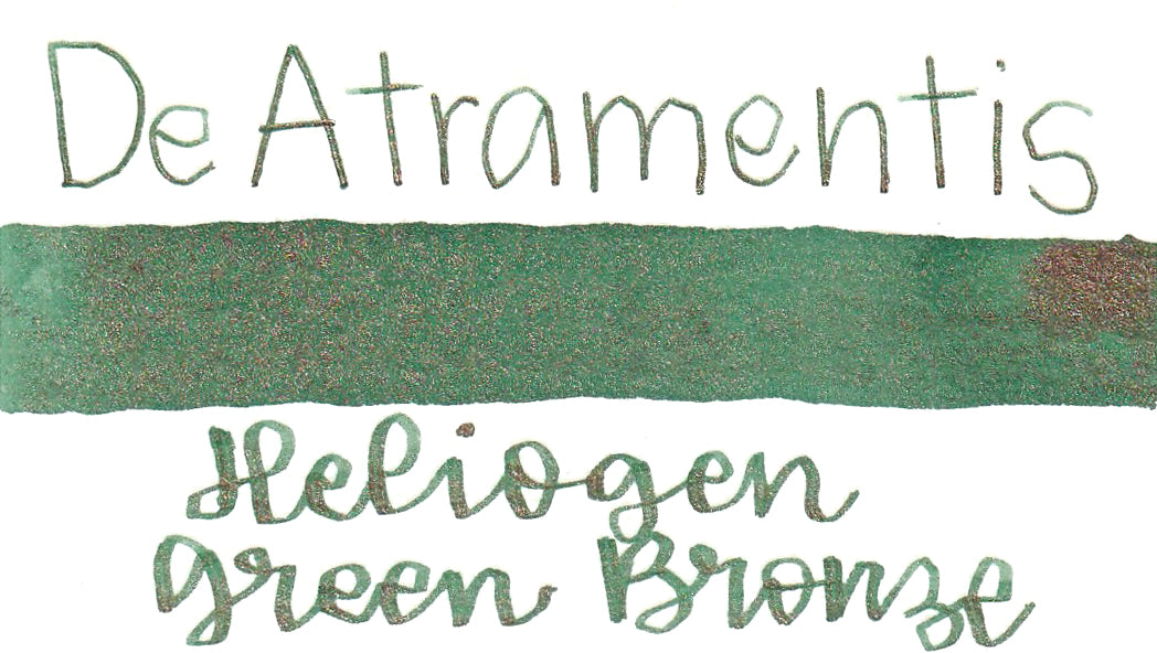 De Atramentis Pearlescent Heliogen Green Bronze