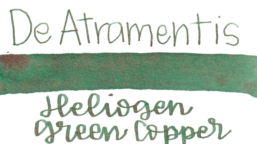 De Atramentis Pearlescent Heliogen Green Copper