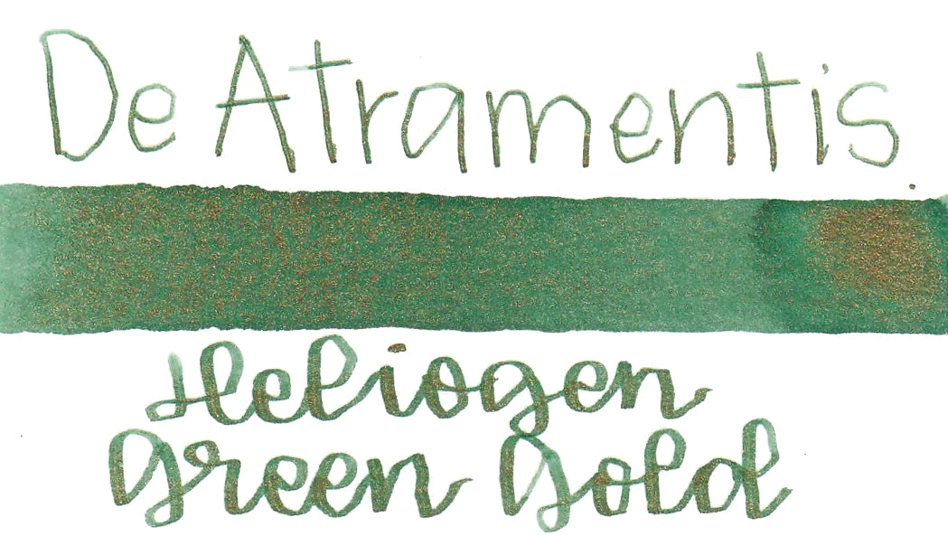 De Atramentis Pearlescent Heliogen Green Gold