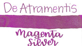De Atramentis Pearlescent Magenta Red Silver