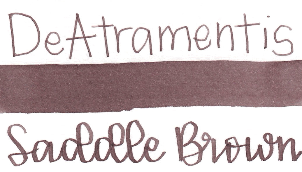 De Atramentis Standard Saddle Brown