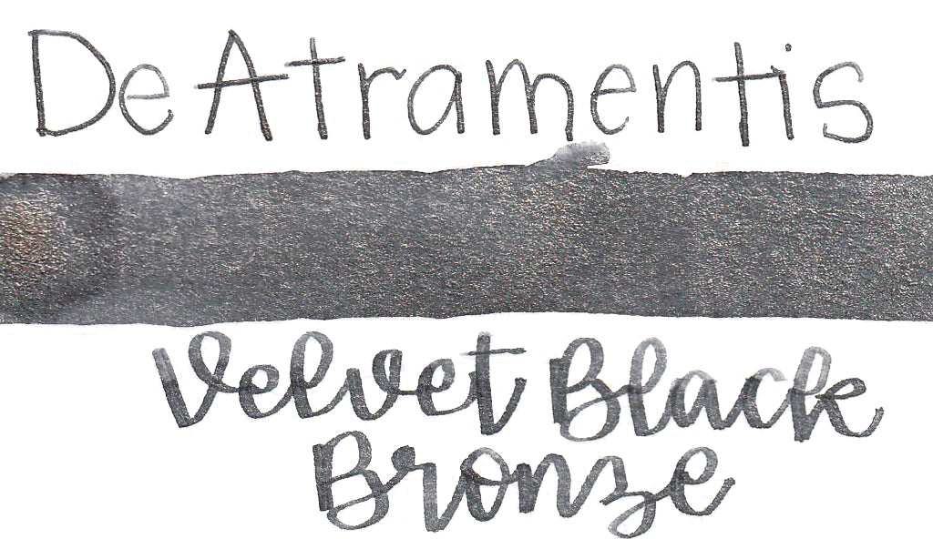 De Atramentis Pearlescent Velvet Black Bronze